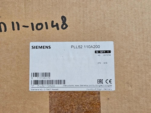 Siemens PLL52.110A200 NEW