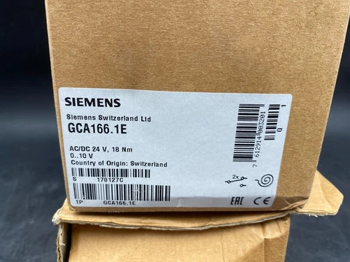 1pc x SIEMENS GCA166.1E AC/DC 24V 18Nm SERVOMOTOR