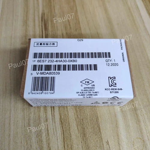 New Siemens 6ES7232-4HA30-0XB0 6ES7 232-4HA30-0XB0 S7-1200 Analog Output SB 1232