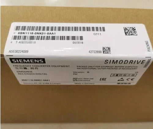 New Siemens 6SN1118-0NK01-0AA1 6SN1 118-0NK01-0AA1 611 U HR 2-AXIS CONTROL LOOP