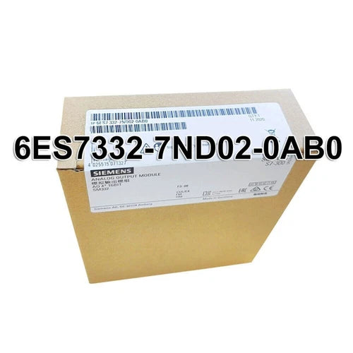 New Siemens 6ES7332-7ND02-0AB0 S7-300 Analog Output SM 332 6ES7 332-7ND02-0AB0