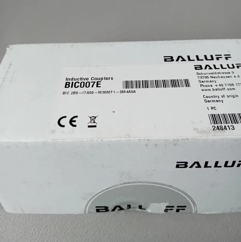 Balluff BIC007E BIC 2B0-ITA50-M30MF1-SM4A5A NEU OVP Siegel offen