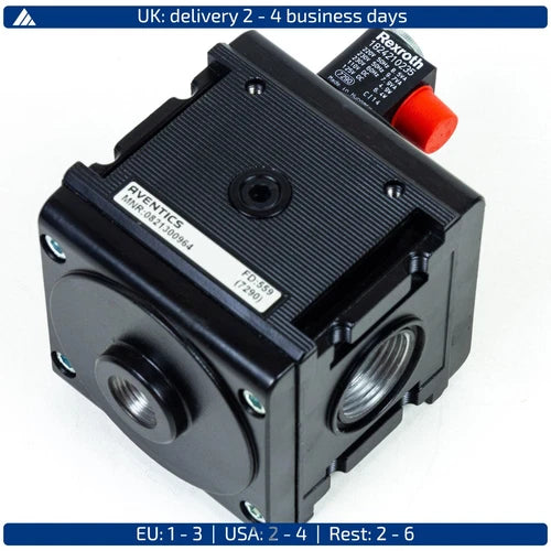 AVENTICS NL6-SOV-G100-SOE-230-SS (R0821300964), 3/2direct. valve + 1822421023...