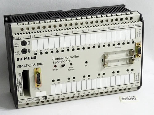 Siemens 6ES5101-8UA13 6ES5 101-8UA13 101U Central Controller