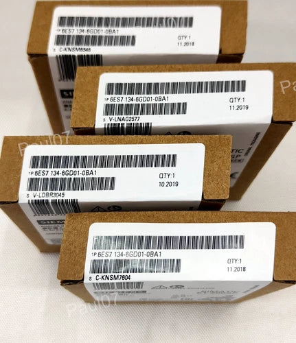 NEW SIEMENS 6ES7134-6GD01-0BA1 & 200SP ANALOG INPUT MODULE 6ES7 134-6GD01-0BA1