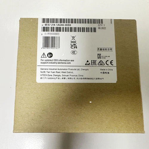 New Siemens 6ES7214-1AG40-0XB0 SIMATIC S7-1200 CPU 1214C 6ES7 214-1AG40-0XB0