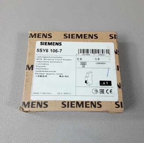 Siemens 5SY6106-7 NEU OVP