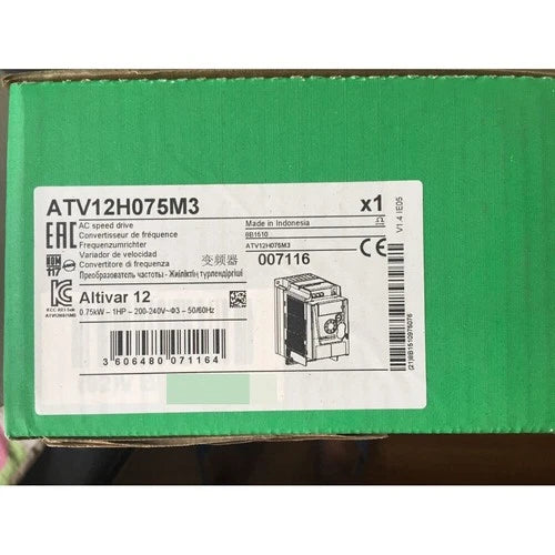 1PC New Schneider ATV12H075M3 220V 0.75KW Ib Box Fast Shipping