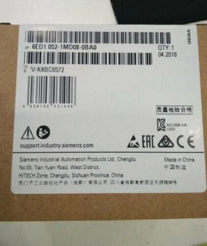 New Siemens 6ED1052-1MD08-0BA0 LOGO! 12/24RCE Logic Module 6ED1 052-1MD08-0BA0
