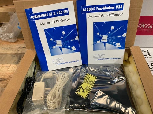 1 x CXR Anderson Jacobson Carte Modem RTC AJ2885 - 5 FPR , LED JA , V24 V11