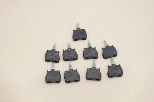 9x TELEMECANIQUE SCHNEIDER ZBV G6 XB4 XB5 Drucktaster Leuchte ZBV-G6 NEU