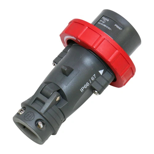 51160 LEGRAND，直式连接插头 380V 16A 3P+A Hypra - IP 66/67-55 - IK 09，...