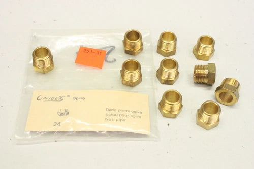10x UNIGETT 251.01 Nut pupe Pistola Spr¨¹hpistole 25101 OVP