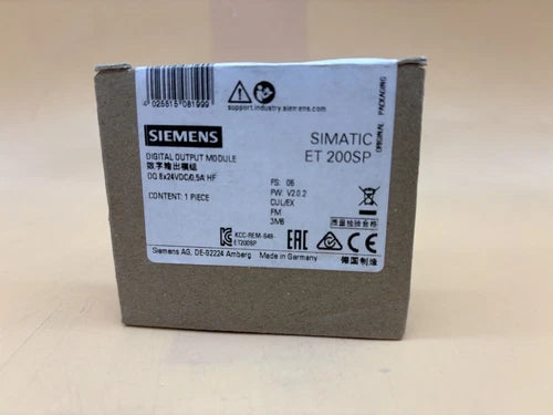 SIEMENS SIMATIC ET 200SP , 6ES7 132-6BF00-0CA0 DIGITAL OUTPUT MODULE
