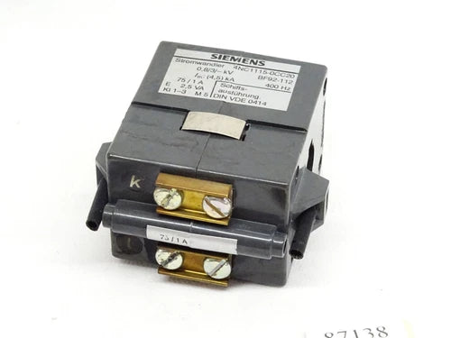 Siemens Stromwandler 4NC1115-0CC20