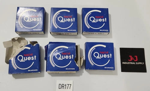 *BRAND NEW SURPLUS* LOT OF 6 Nachi 6005C3BNLM Radial Ball Bearings + Warranty!