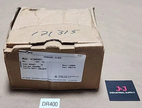 *BRAND NEW* Rexnord 91040401 Coupling Gear 1025G20-3.620 Bore 3.62" + Warranty!