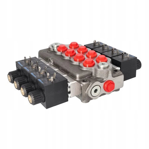 Coletor hidr¨¢ulico Walvoil SD5/4-P (KG3-120) 18ES3 AET-24VDC