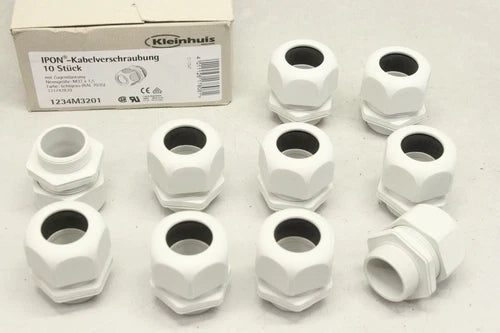 10x KLEINHUIS Kabelverschraubung M32x1,5 RAL 7035 121742839 1234M3201 OVP