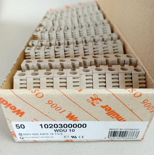 Weidm¨¹ller 1020300000 WDU 10 50 Stk. NEU OVP