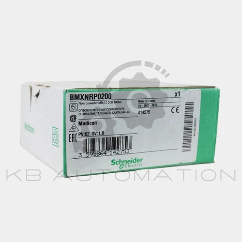 Conversor de fibra Schneider BMXNRP0200 MM/LC 2 canais 100 MB