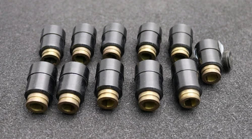 11x K?cherb¨¹rstenhalter Ma?e innen 5x10mm(t x a) ? 15mm Au?en? 22mm L?nge 34mm