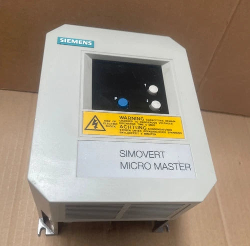 Siemens - 6SE3012-0BA00 - SIMOVERT P MicroMaster 1-Phase 230V AC Drive (370W)