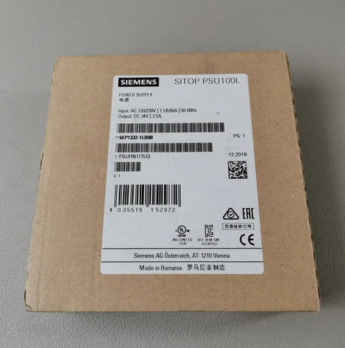 Siemens 6EP1332-1LB00 / 6EP1 332-1LB00 Power Supply PSU100L NEU OVP versiegelt