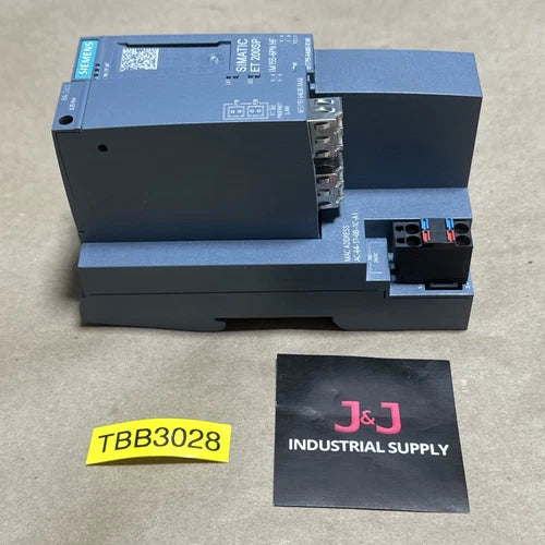 PREOWNED- Siemens 6ES7 155-6AU00-0CN0 Simatic ET 200SP Profinet Interface 64 I/O
