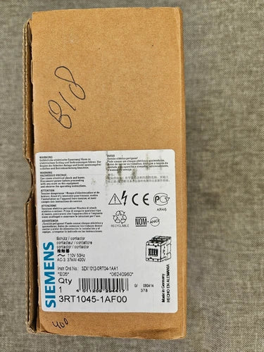 Siemens 3RT1045-1AF00 NEW