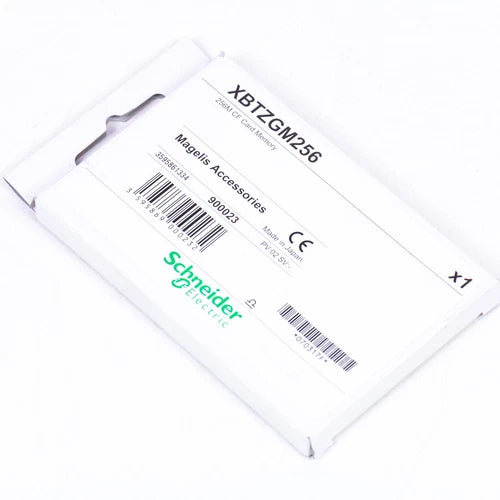 SCHNEIDER ELECTRIC XBTZGM256 (900023)，Cart?o Flash 256 MB Novo em estoque no PLC2DAY