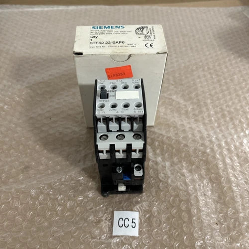 Siemens Contactor 3TF42 22-OAP6 NIB + Warranty