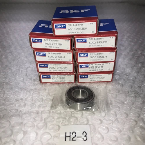 **SKF -  6002 2RSJEM -  Ball Bearing ( Lot Of 10) Fast Shipping &Warranty#