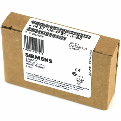 New Siemens 6ES7135-4FB01-0AB0 DP Electronics Module ET200S 6ES7 135-4FB01-0AB0