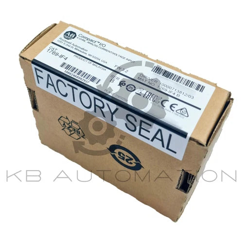 Módulo de entrada analógica CompactLogix 1769-IF4 de 4 canais, entradas de corrente/tensão