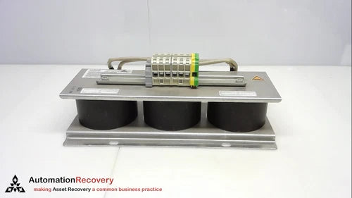 SIEMENS 6SN1111-0AA00-0BA1, LINE REACTOR SIMODRIVE, 3 PHASE, 30A, 16KW,  #244348