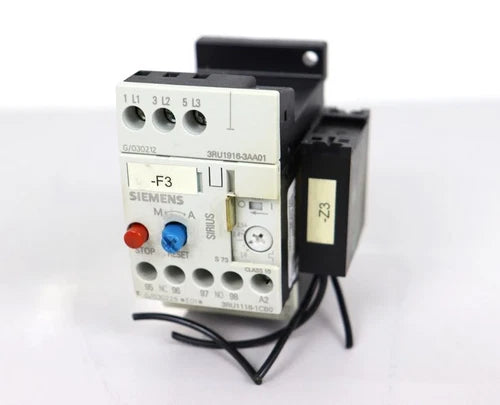 Siemens SIRIUS 3RU1116-1CB0 + 3RU1916-3AA01 + MURR 23050 TOP ZUSTAND