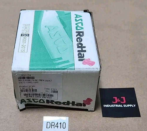 *BRAND NEW* Asco 8320G174 Red-Hat Solenoid Valve 1/4" Pipe 110/120V + Warranty!