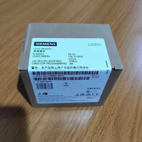 New Siemens 6ED1052-2HB08-0BA1 6ED1 052-2HB08-0BA1 LOGO! 24RCEO(AC) logic module