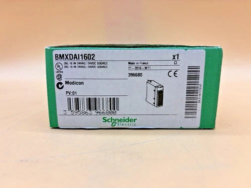 BMXDAI1602 SCHNEIDER ELECTRIC MODICON BMX DAI1602 DIG 16 IN 24VDC SOURCE