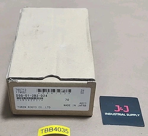 *BRAND NEW* Yuken Kogyo DSG-01-2B2-D24-70 Directional Valve 760712 + Warranty!