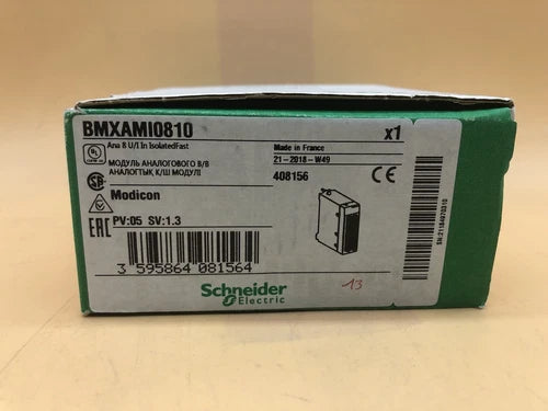 BMXAMI0810 SCHNEIDER ELECTRIC MODICON BMX AMI0810 Ana 8 U/I In IsolatedFast