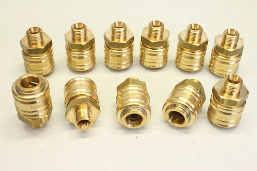 11x RIEGLER 243.01 G1/4 NW7.2 Schnellkupplung Schnellverschlusskupplung 24301