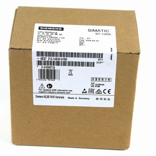 New Siemens 6ES7212-1AE40-0XB0 SIMATIC S7-1200 CPU 1212C 6ES7 212-1AE40-0XB0