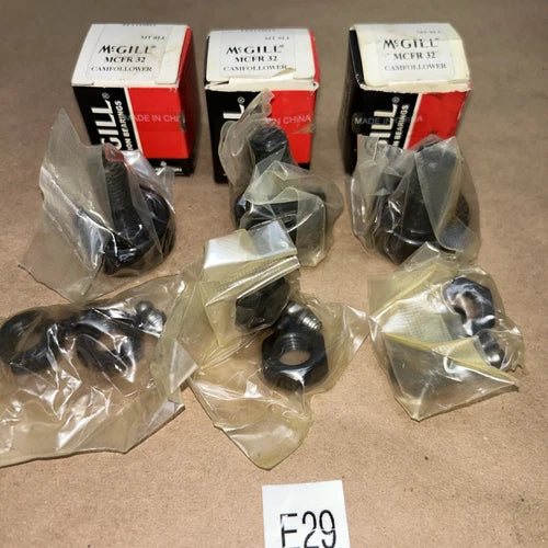 (3) McGill MCFR32 Cam Follower Bearings Fast Shipping! + Warranty