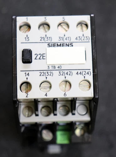 Siemens contactor 22E 3TB4017-0BW4 42VDC 2S + 2? original packaging, unused