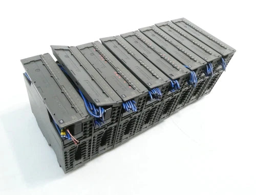 8x SIEMENS SIMATIC S7 6ES7 321-1BH01-0AA0 DIGITAL OUTPUT MODULES. - set of 8