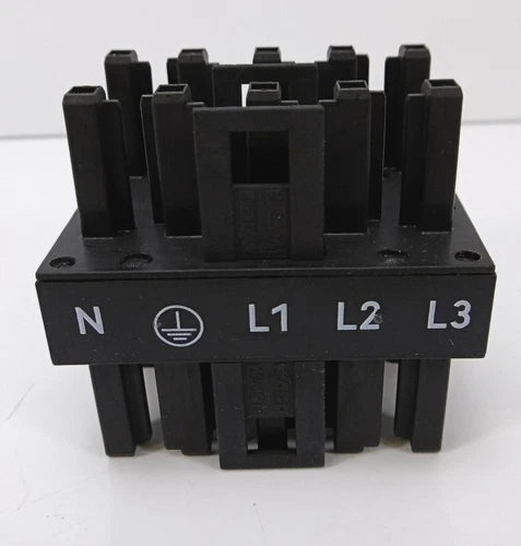 25 St¨¹ck Wago Verteiler 3-Fach 5 Pol. Schwarz 25A 250V/400V Neu em OVP