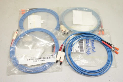 4x ST/SCG 62.5/125 双工跳线 Kabel Lichtwellenleiter OVP