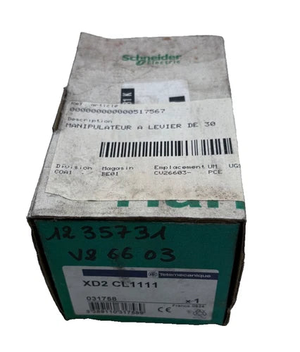 施耐德电气 XD2 CL1111 031758 操纵杆 A LEVIER DE 30 x1